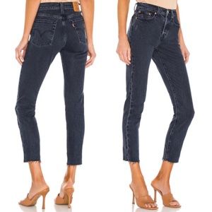 Levi’s x Free People Wedgie Icon Jean - Black & Blue